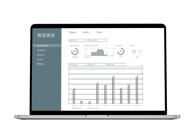 RSRV analytics & space management platform RSRV's centralized platform lets you oversee and analyze all bookings effortlessly